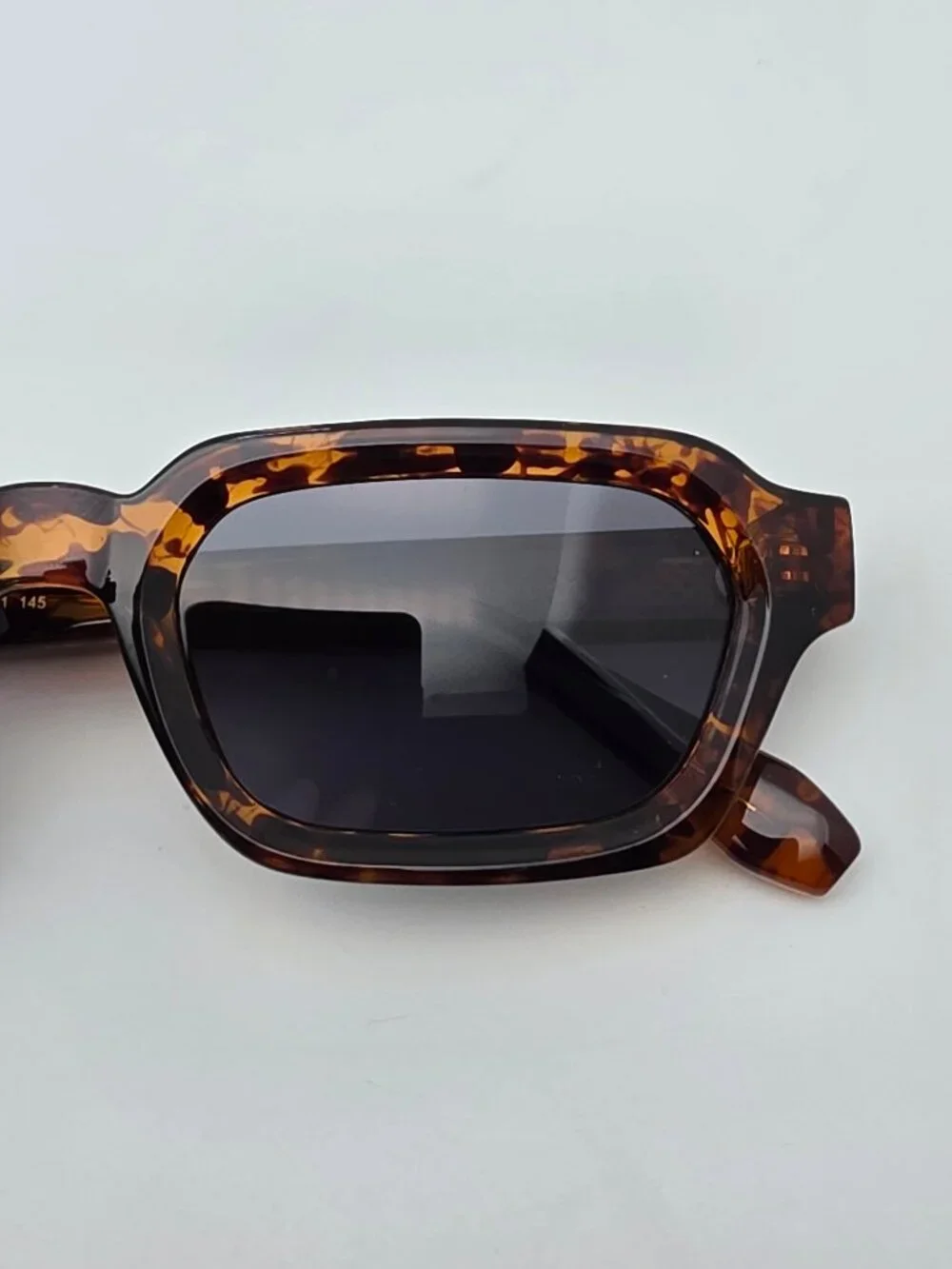 Meller Tana 250307 Tigris Carbon Frame Polarized Black Lens Sunglasses 51-21-145